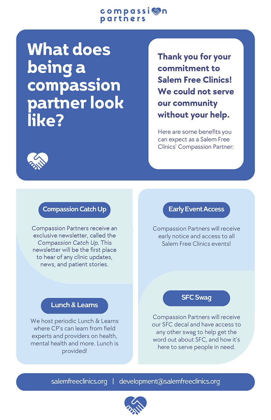 Compassion Partner Benefits Sheet